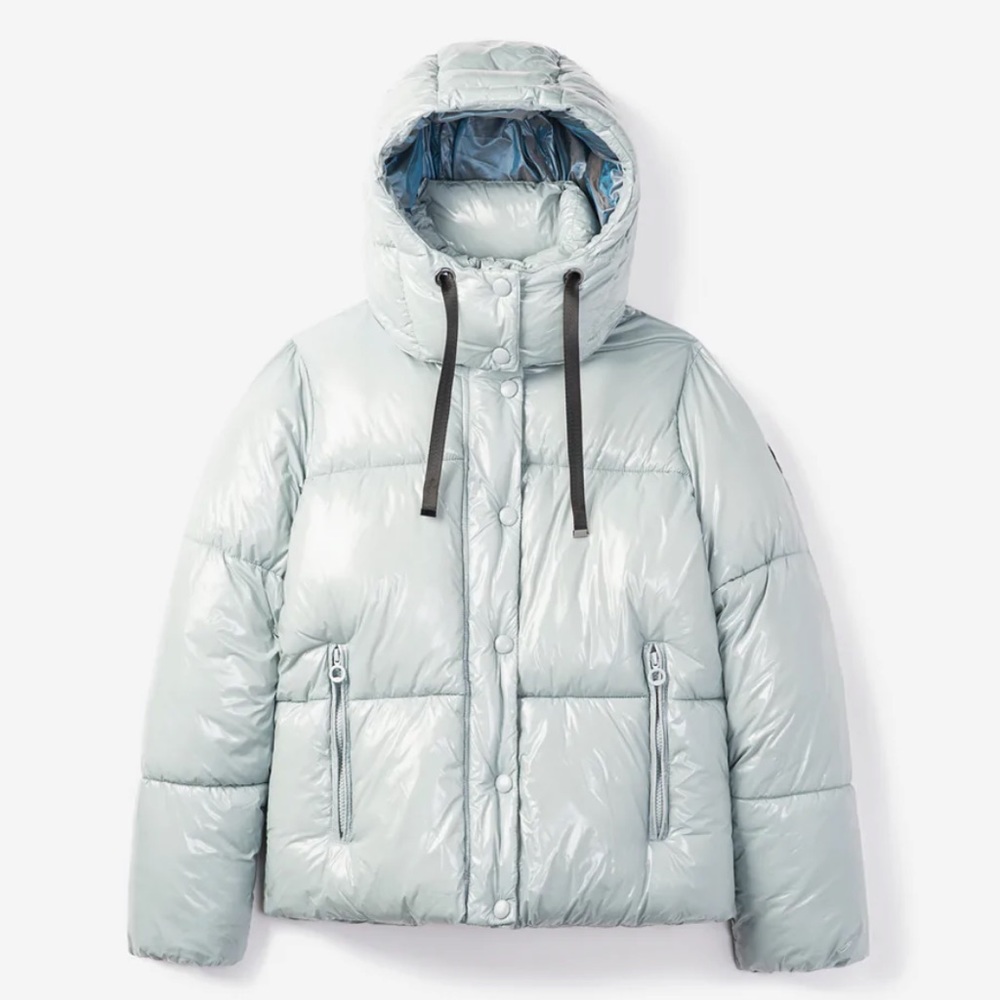 Noize Light Gray Puffer Jacket (NWOT)
